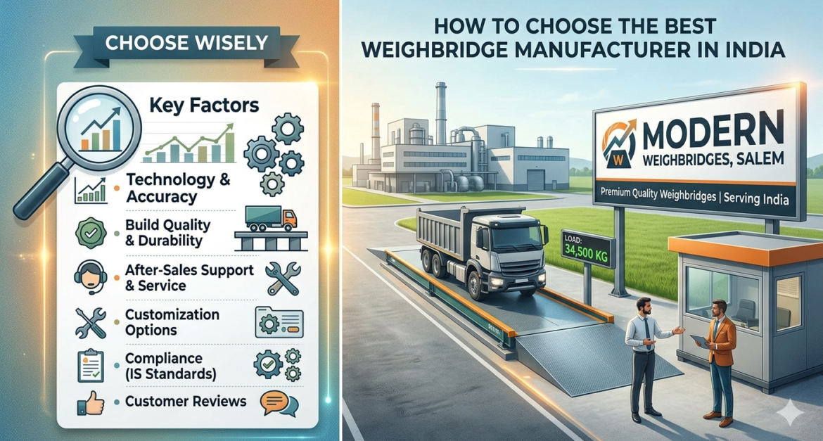 Best Weighbridge Manufacturers in Salem