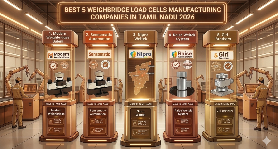 Best Weighbridge Load Cells in Tamilnadu