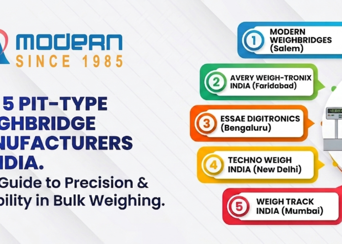 Pit Type Weighbridge Manufacturers