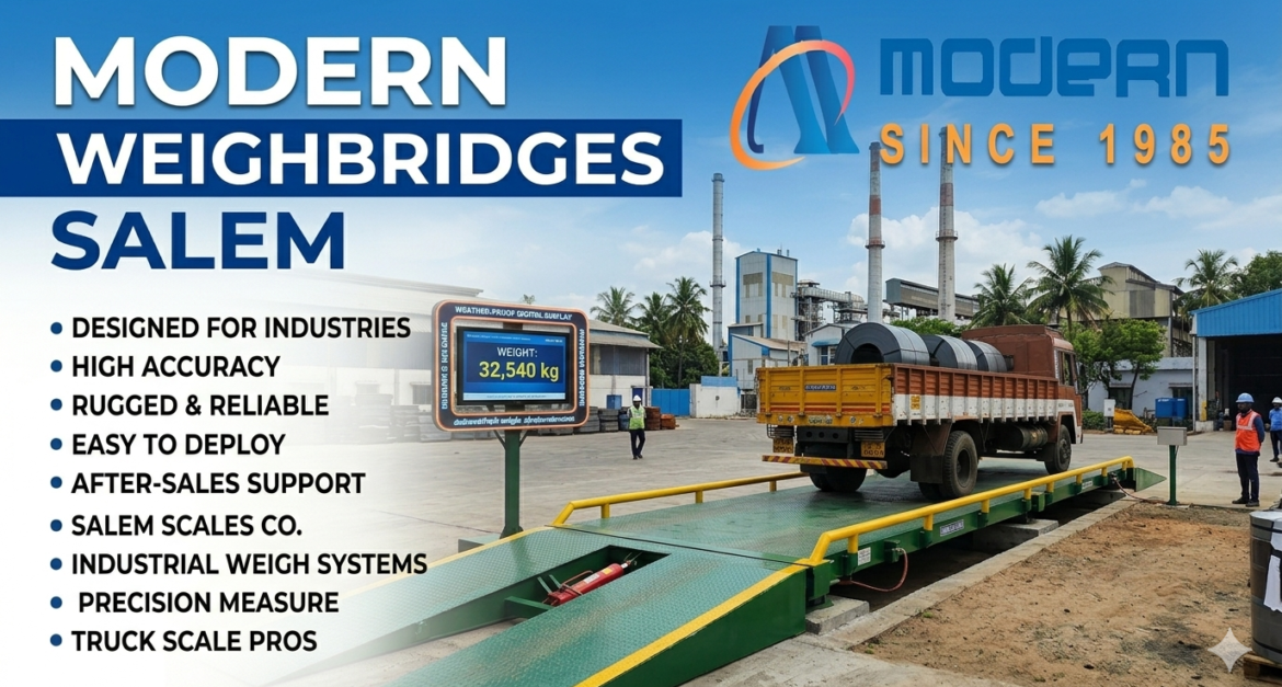 Best Portable Weighbridge Manufacturers in Salem