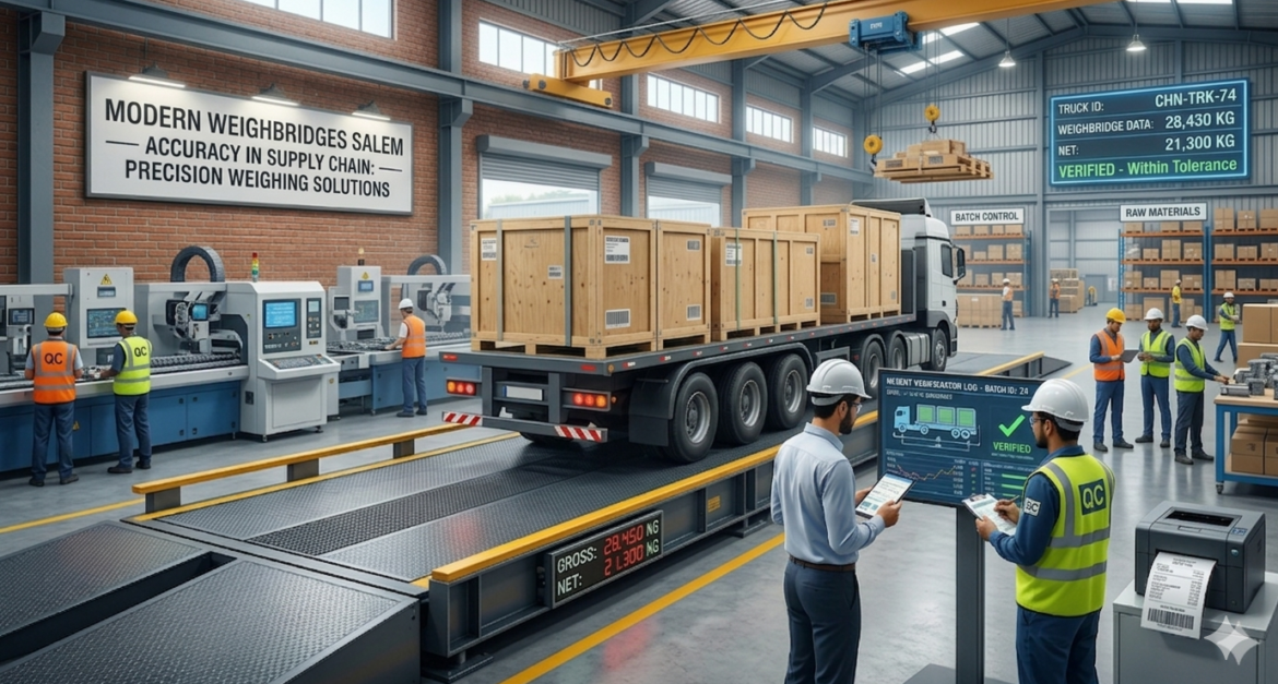 Best Weighbridge manufacturers in India - Modern Weighbridges Salem