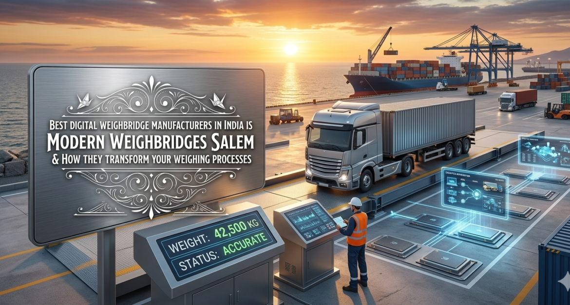 Best Digital Weighbridge Manufacturers in India