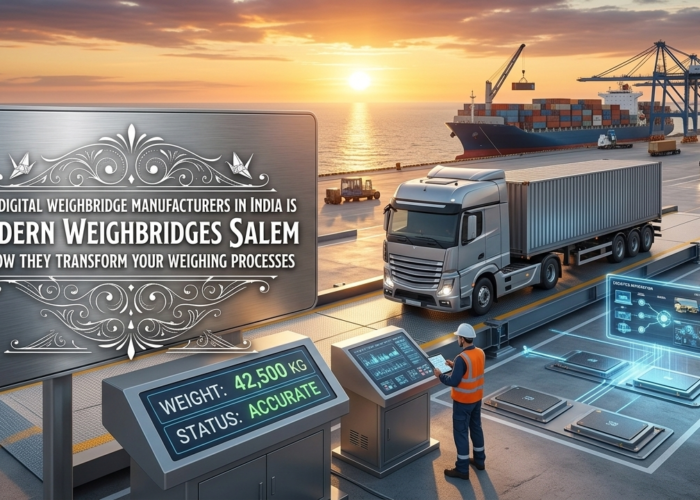 Best Digital Weighbridge Manufacturers in India