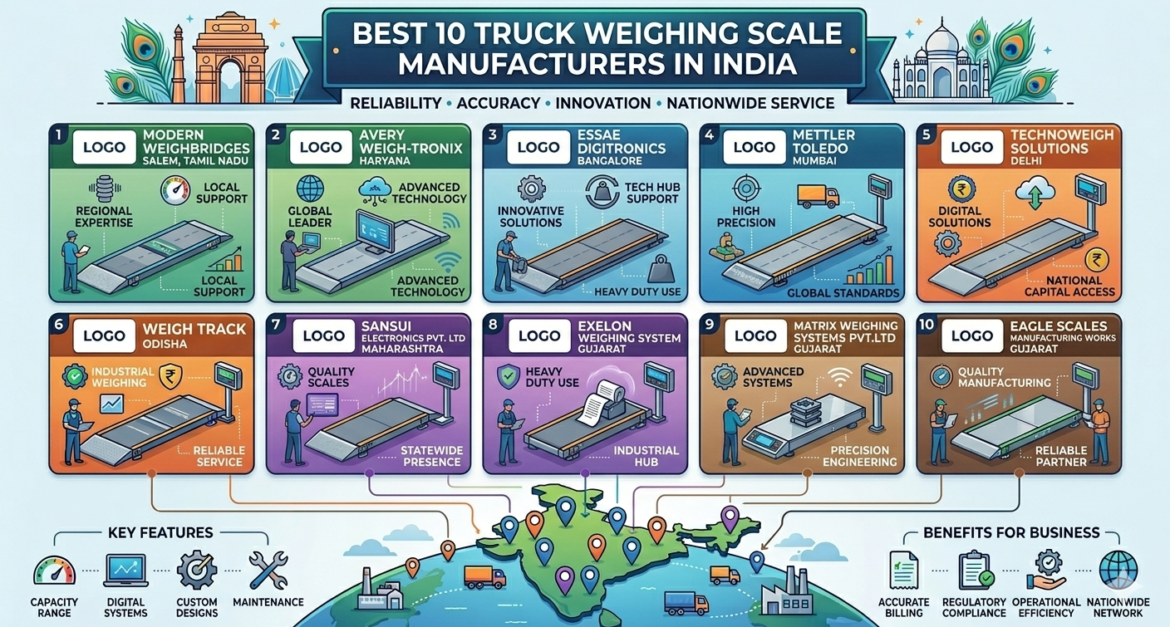 Best Weighbridge manufacturers in India