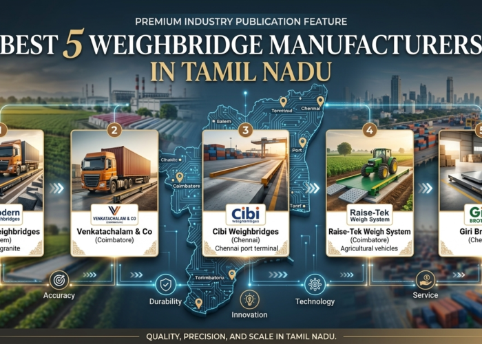 Best Weighbridge Manufacturers in Tamil Nadu Best Weighbridge Manufacturers in Tamil Nadu